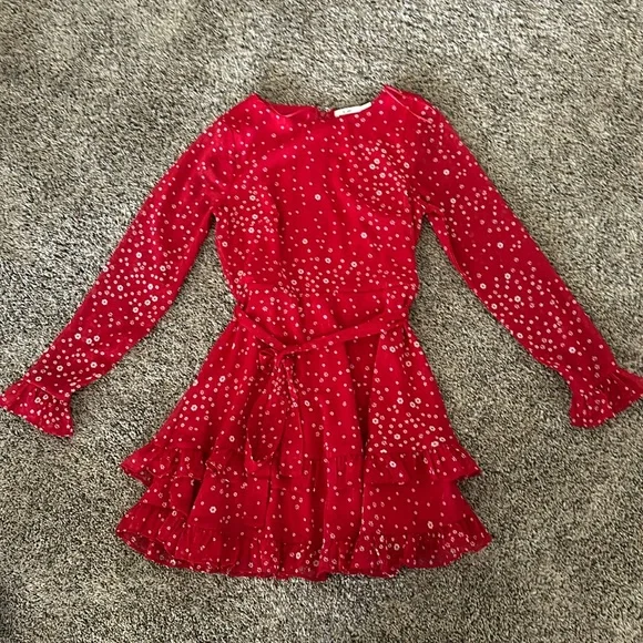 Francesca's Collections | Dresses | Francescas Red Longsleeve Mini Dress | Poshmark Francesca's Collections | Dresses | Francescas Red Longsleeve Mini Dress | Poshmark